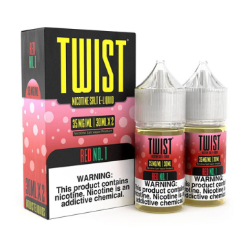 Red No.1 Nic Salt by Twist E-liquids - ( 2 Pack)