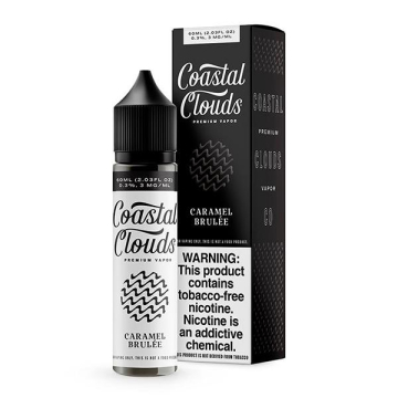 Caramel Brulee Synthetic E-liquid by Coastal Clouds - (60mL)