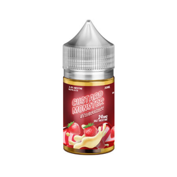 Strawberry Custard Nic Salts by Monster E-liquids - (30mL)