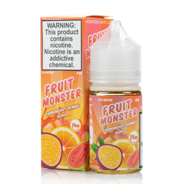 Passionfruit Orange Guava Nic Salt by Fruit Monster - (30 mL)