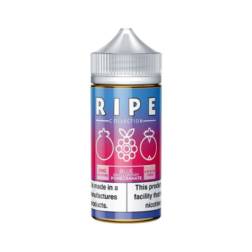 Ice Blue Razzleberry Pomegranate E-liquid by Ripe - (100mL)