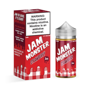 Jam Monster Strawberry E-liquid (100mL)