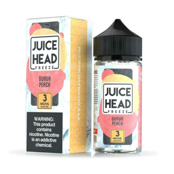 Juice Head Guava Peach Freeze  E-Liquid - (100mL)
