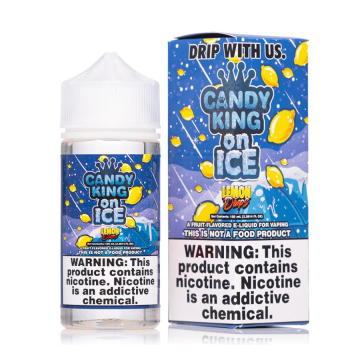 Lemon Drops Ice E-liquid by Candy King on Ice - (100mL)