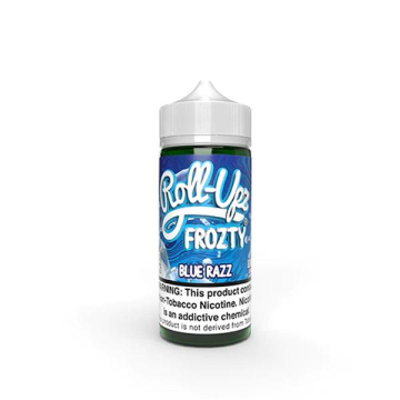 NTN Blue Razz Ice E-liquid by Juice Roll-Upz - (100mL)