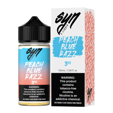 Peach Blue Razz E-liquid by SYN - (100mL)