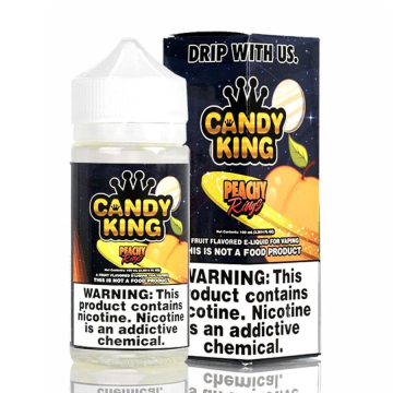 Peachy Rings E-liquid by Candy King - (100mL)