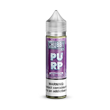 Purp Ice E-liquid by Chubby Bubble - (60mL)