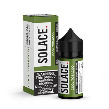 Cool Tobacco Nic Salts by Solace Vapor - (30 mL)