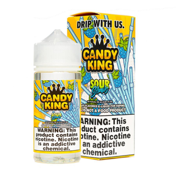 Sour Straws E-liquid by Candy King - (100mL)