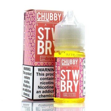 Strawberry Nic Salt by Chubby Bubble - (30mL)