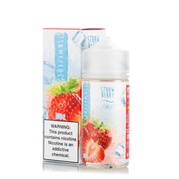 Strawberry Ice E-liquid by Skwezed - (100mL)