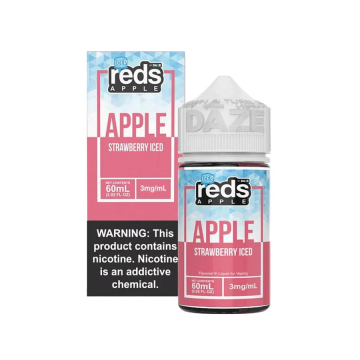 Strawberry Iced E-liquid by Red's Apple - (60mL)