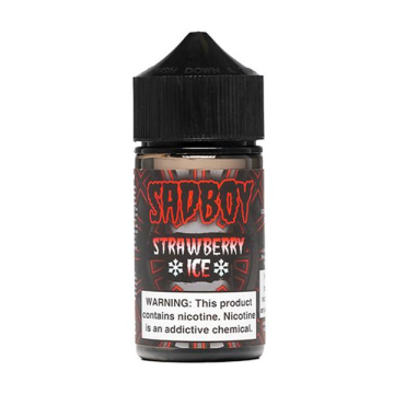 TFN Strawberry Blood Ice E-liquid by Sad Boy - (100mL)