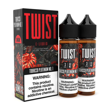 Tobacco Platinum No.1 by Twist E-liquids - ( 2 Pack)
