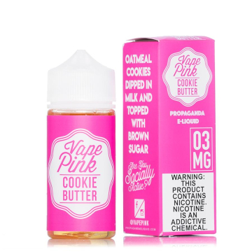Vape Pink TFN Cookie Butter by Propaganda E-Liquid - (100mL)